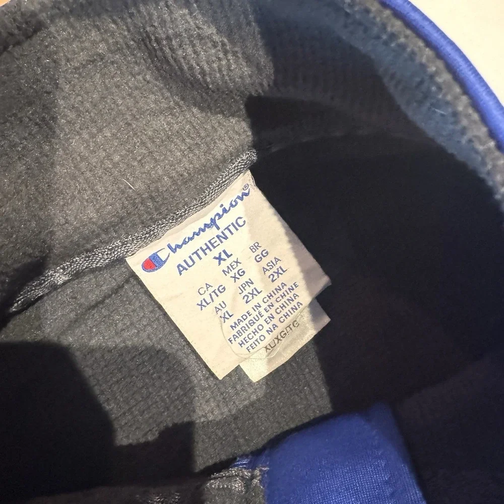Kentucky Wildcats Champion Brand Jacket Blue Full Zip Men's Vintage‎ Size XL